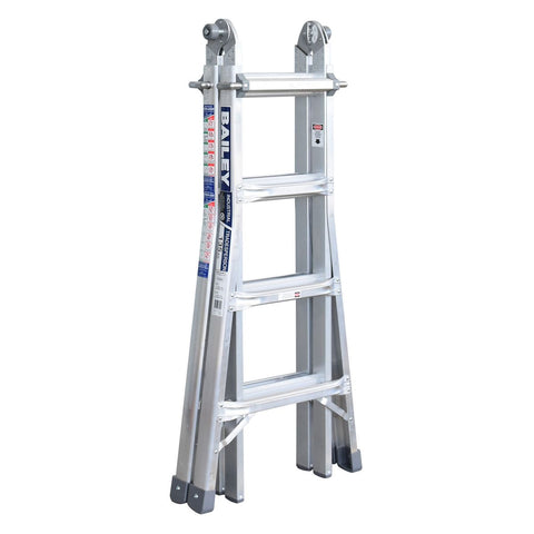 MKII Multi-Purpose Extendable Step Ladder Industrial 135KG