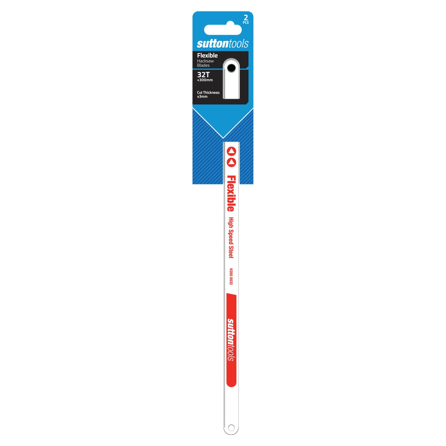 Flexible Hacksaw Blades 2pk