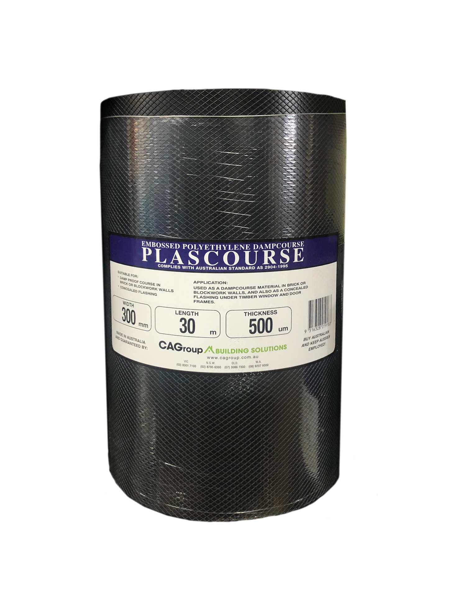 Plascourse 300mm x 30m x 500um