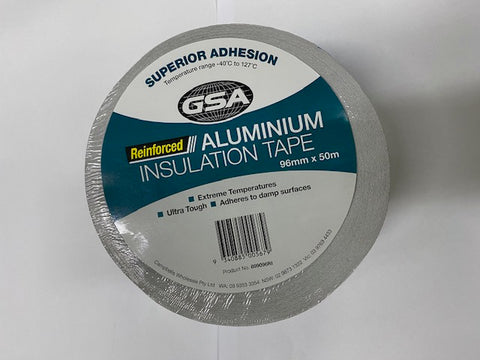 GSA Superior Adhesion Reinforced Aluminium Insulation Tape