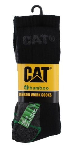 Bamboo Sock 3pk Black