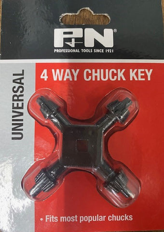 P&N 4-Way Chuck Key
