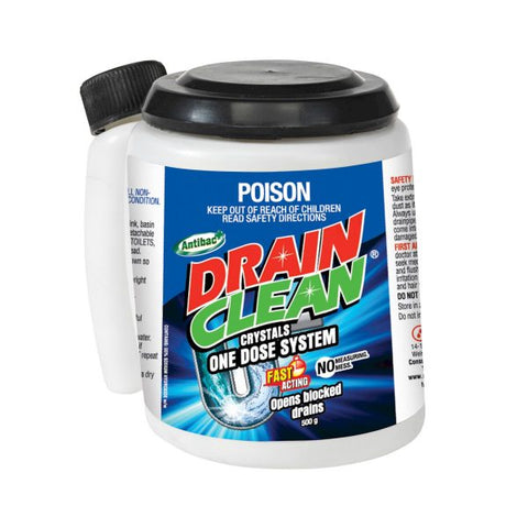 Drain Clean Crystals One Dose System