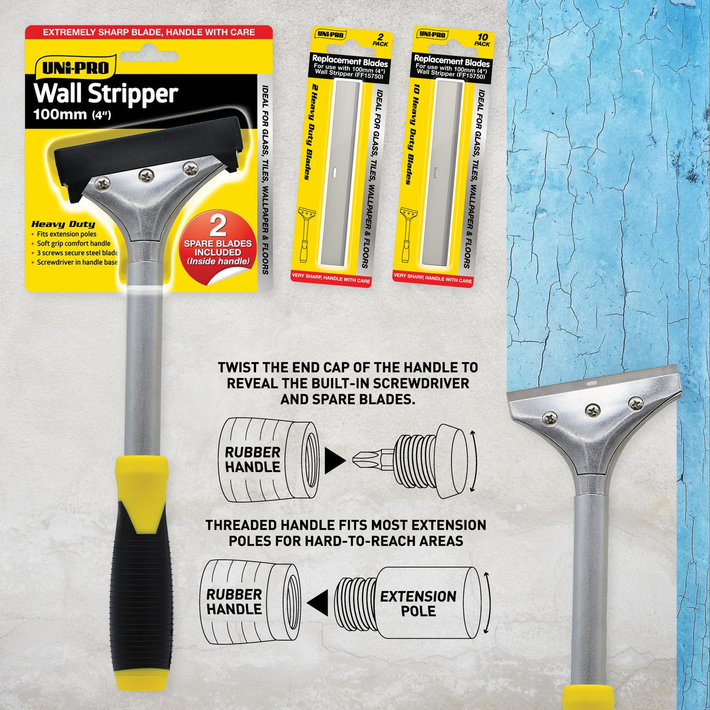 Wall Stripper Replacement Blades
