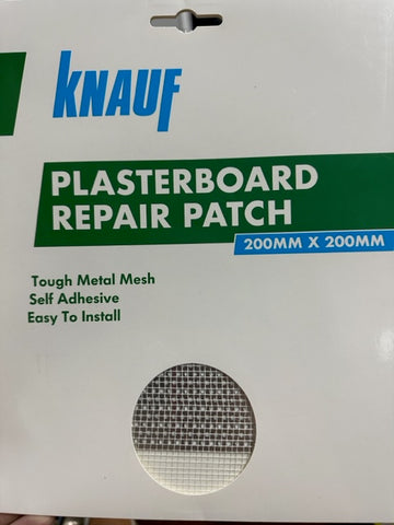Knauf Pasterboard Repair Patch 200mm x 200mm