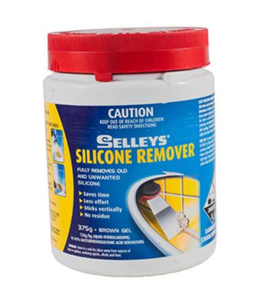 Selleys Silicone Remover 375g Brown Gel