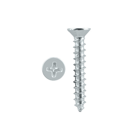 Timber Screw CSK 10g x 30mm Nickel
