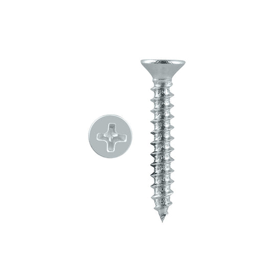 Timber Screw CSK 10g x 25mm SS
