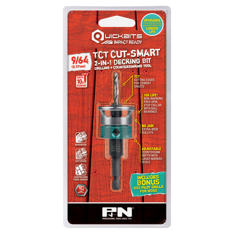 Quickbit TCT Cut Smart 9/64"