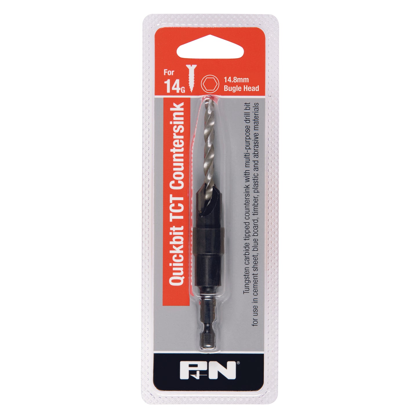 Quickbit TCT Countersink 14g