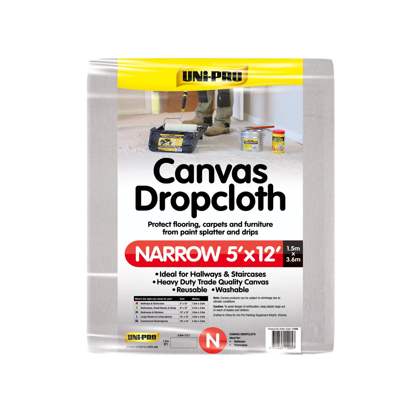Heavy Duty Canvas Dropcloths