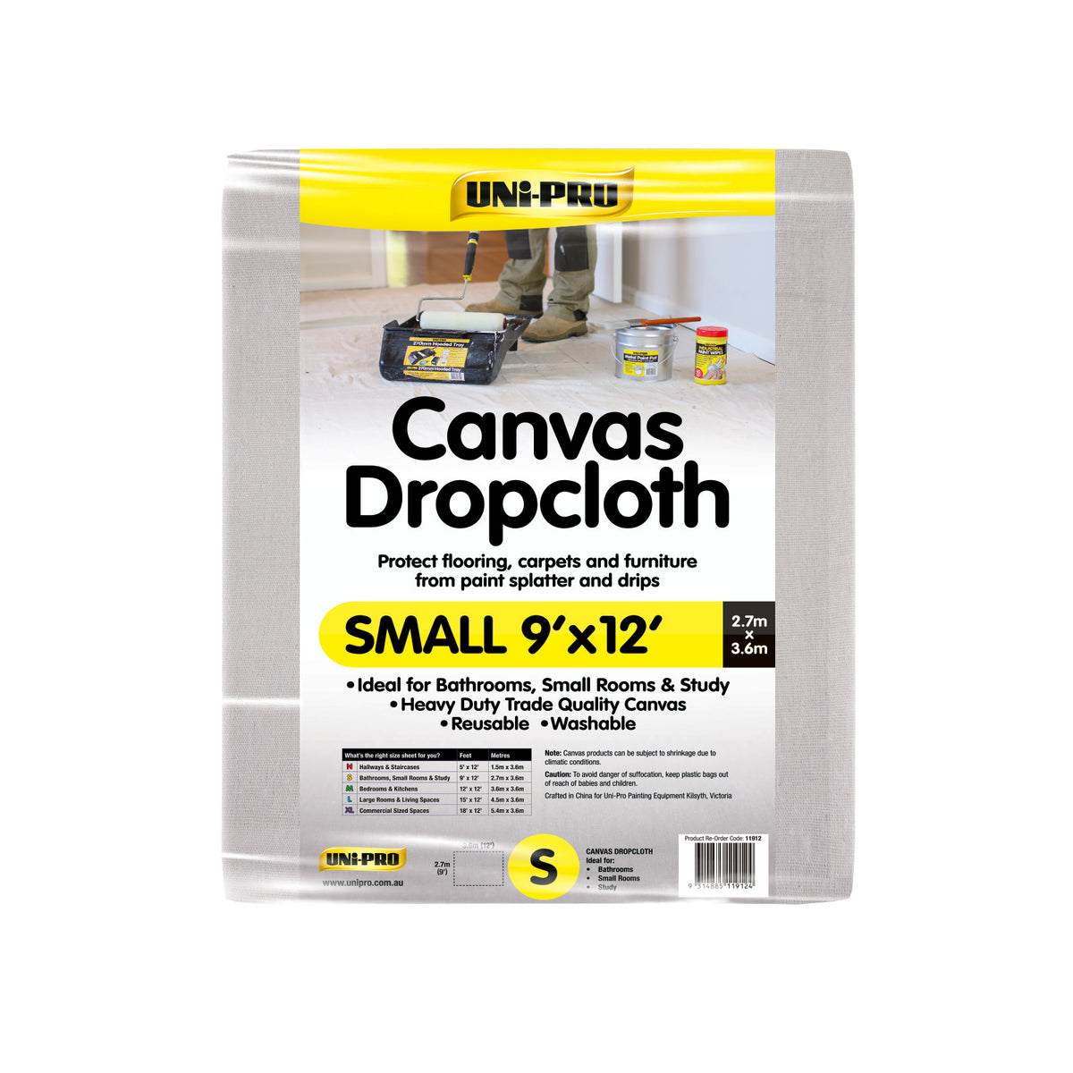 Heavy Duty Canvas Dropcloths