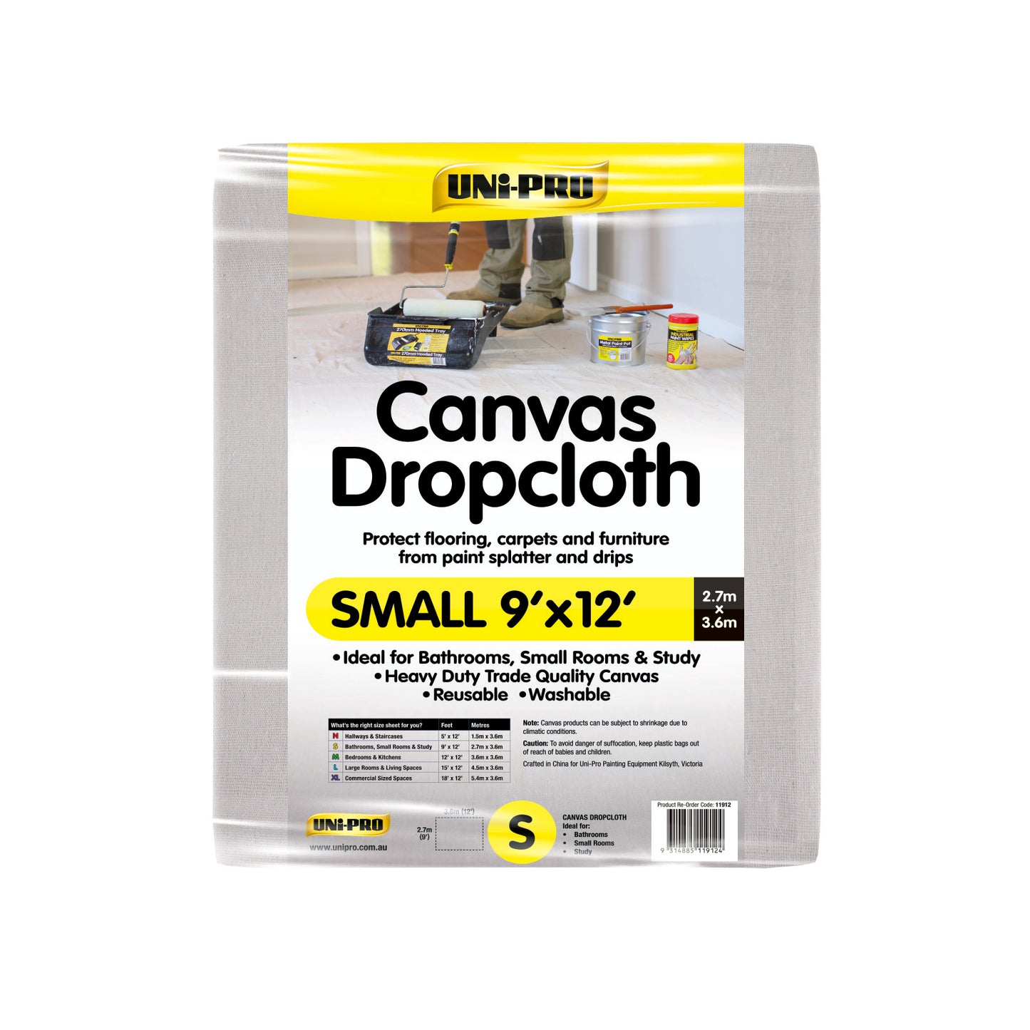 Heavy Duty Canvas Dropcloths
