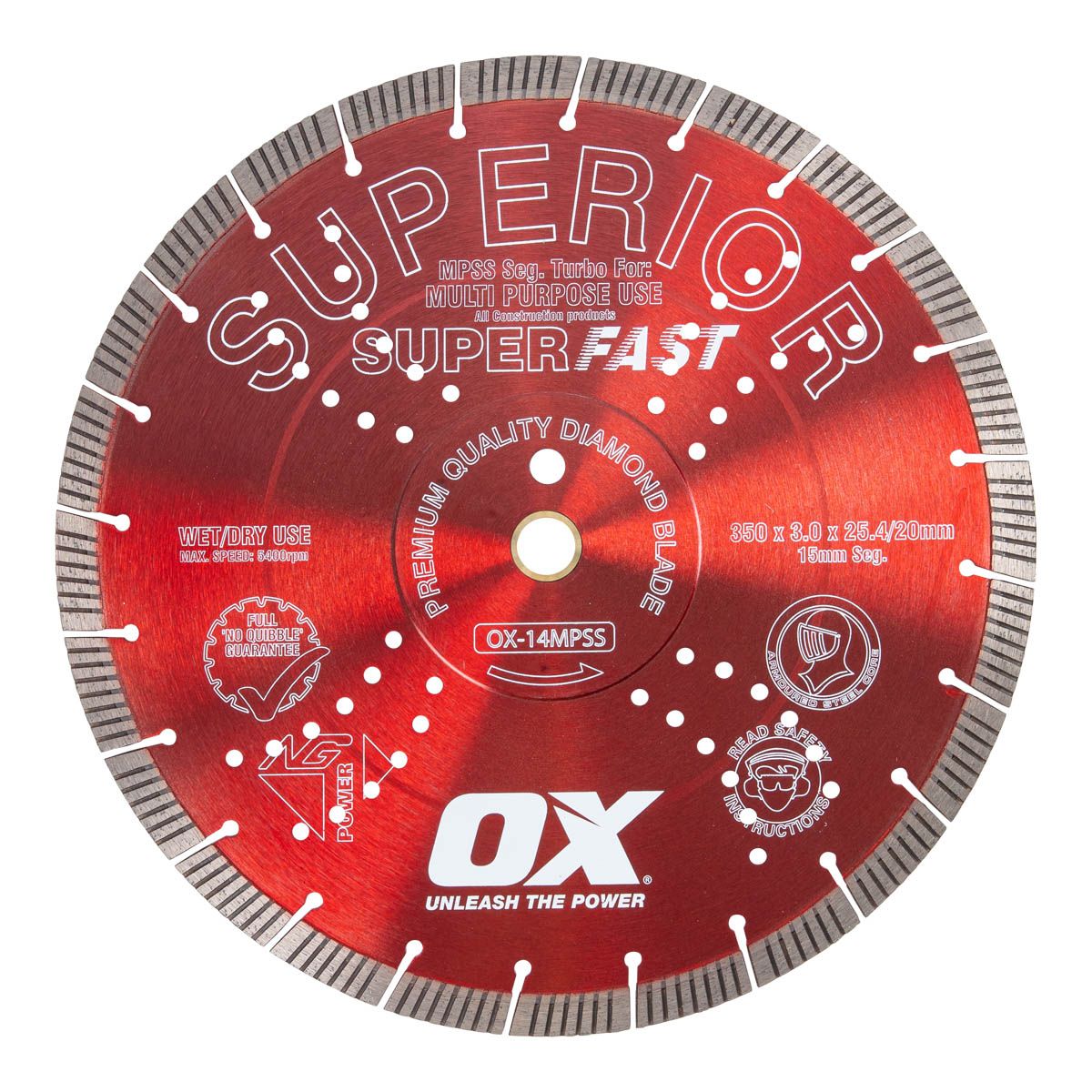 Super Fast Superior Diamond Blade 14"
