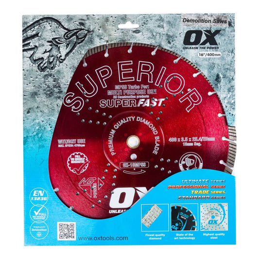 Super Fast Superior Diamond Blade 16"