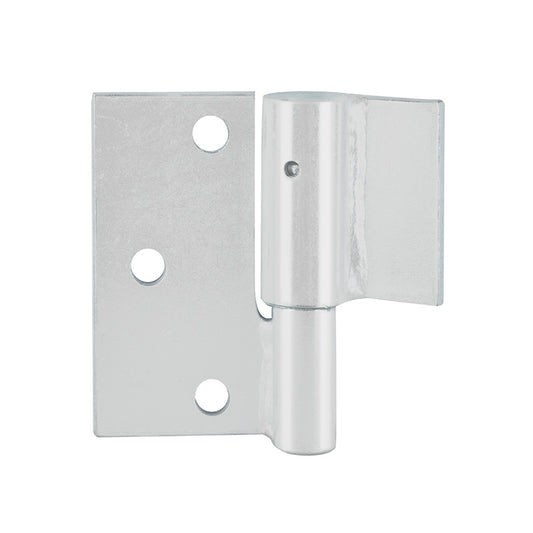 Butt & Weld-On Hinge Left 16mm Pin Zinc
