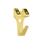 Double Angle Drive Picture Hook 30mm Brass 3pk