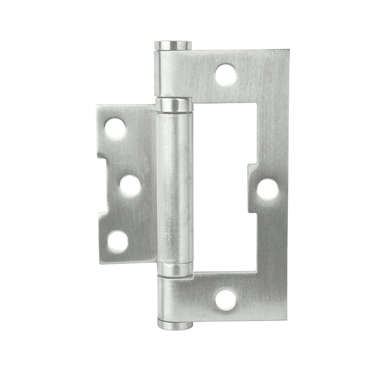 Flush Hinge SS 90mm Fixed Pin