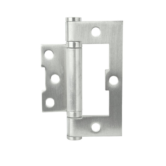 Flush Hinge SS 90mm Fixed Pin