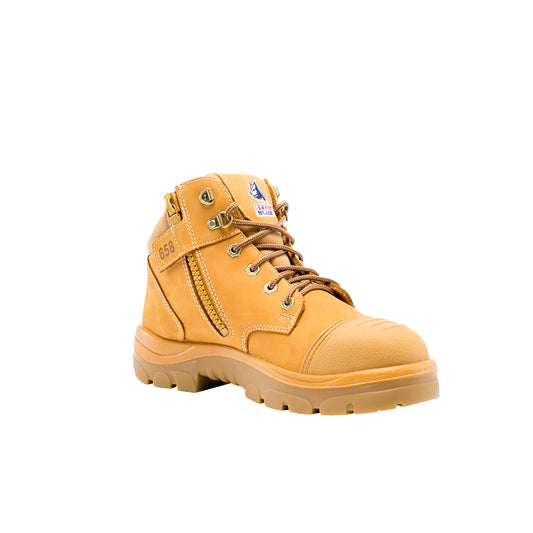 Parkes Zip Scuff Cap Ankle Boot