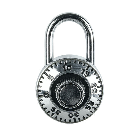 Padlock Combination Lock Chrome