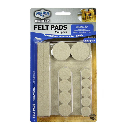 Multipack Felt Pads 27pk