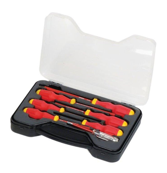 Screwdriver + Circuit Tester 7pc