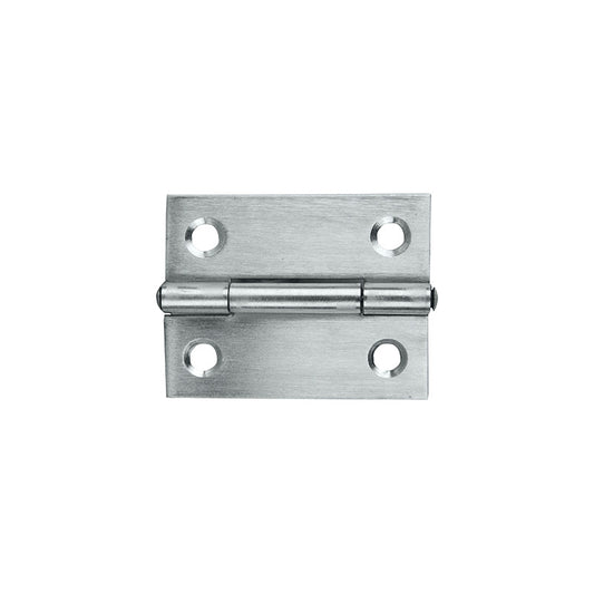 Butt Hinge SS 50x40mm Fixed Pin 2pk