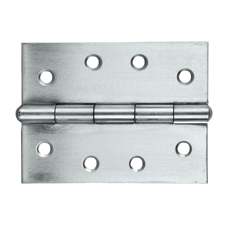 Butt Hinge SS 85x60mm Fixed Pin 2pk