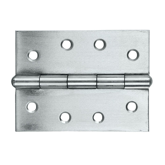 Butt Hinge SS 85x60mm Fixed Pin 2pk