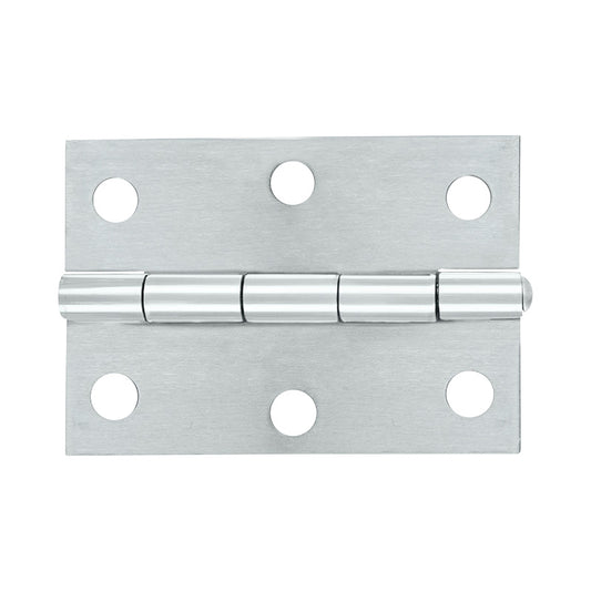 Butt Hinge SS 85x60mm Loose Pin 2pk