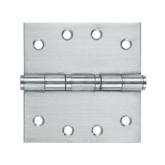 Butt Hinge SS 100x100mm Fixed Pin