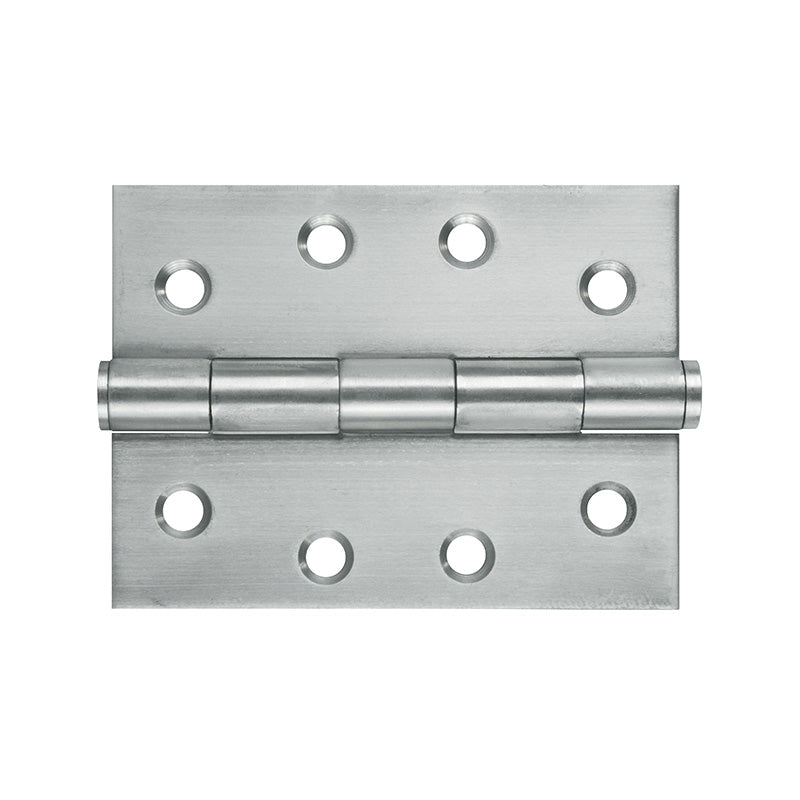 Butt Hinge Satin 100x75mm Loose Pin