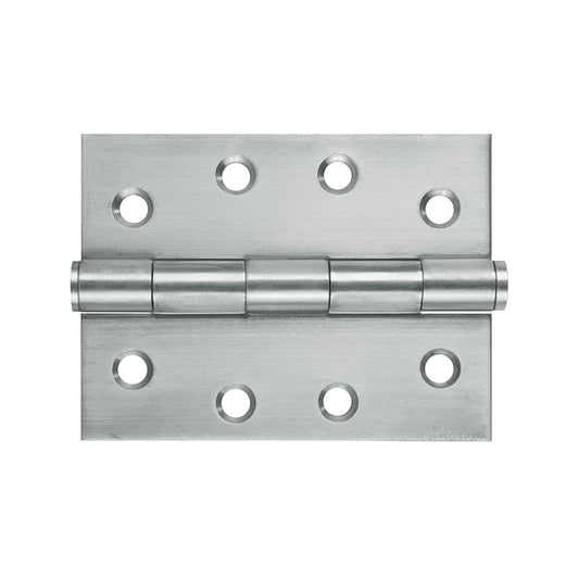 Butt Hinge Satin 100x75mm Loose Pin