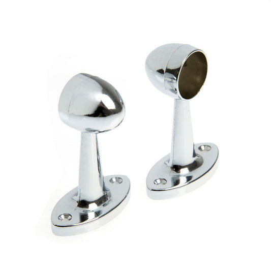 Pillar End 25mm Chrome