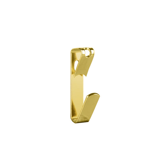 Single Angle Drive Picture Hook 24mm Brass 7pk