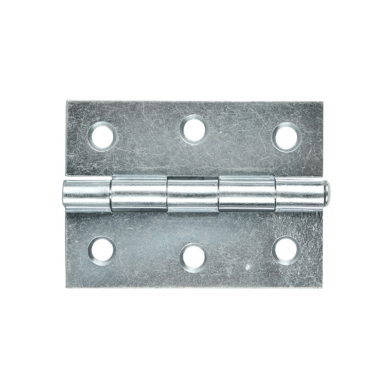 Butt Hinge Zinc 70x50mm Loose Pin 2pk