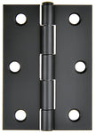 Butt Hinge Black 85x60mm Loose Pin
