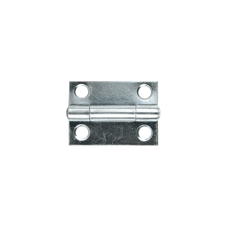 Butt Hinge Zinc 35x25mm Fixed Pin 2pk