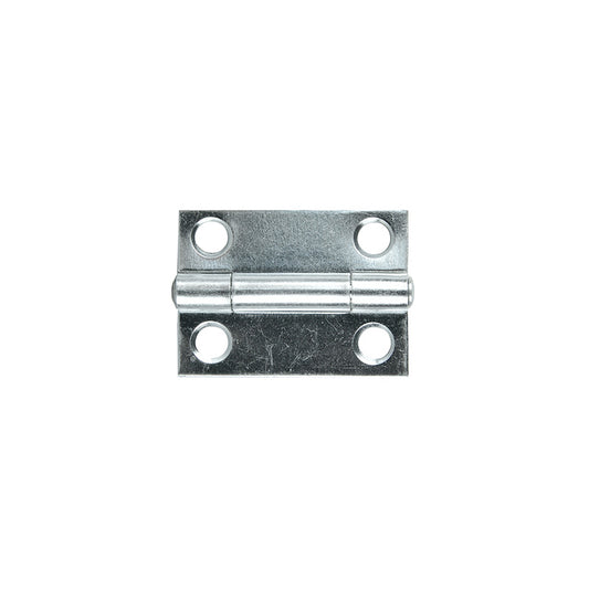 Butt Hinge Zinc 35x25mm Fixed Pin 2pk