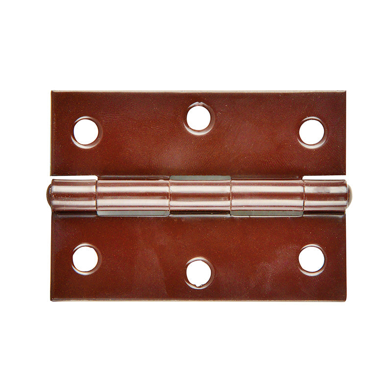 Butt Hinge Bronze 85x60mm Fixed 2pk