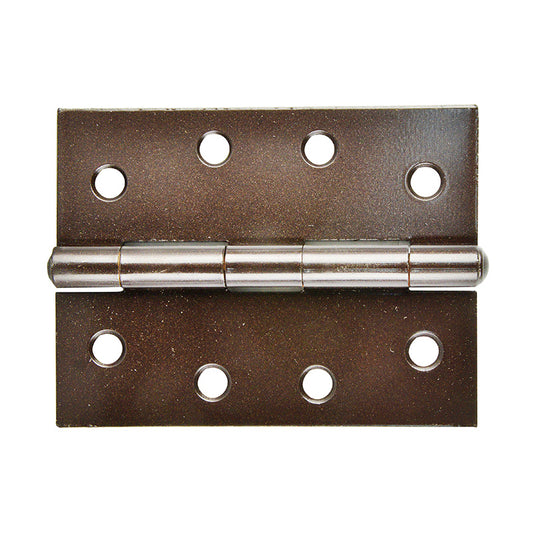 Butt Hinge Bronze 100x75mm Fixed 2pk