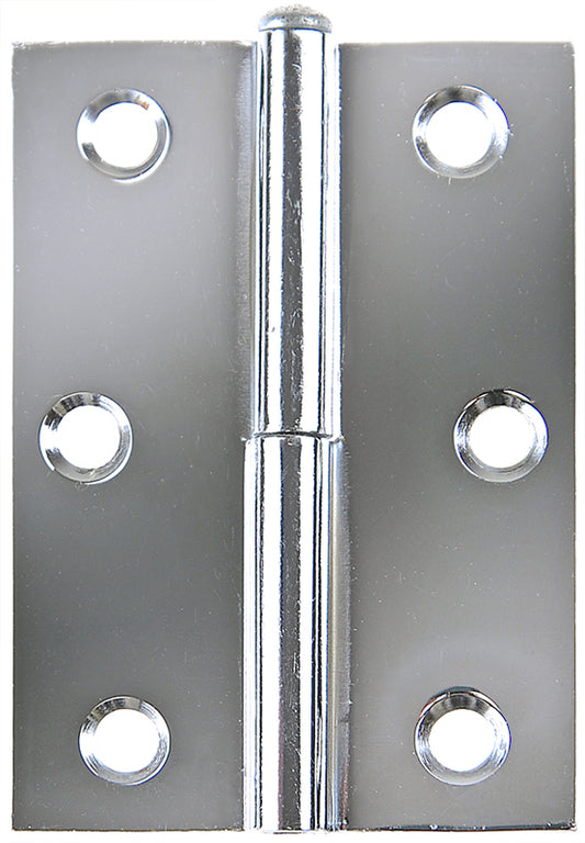 Lift Off Hinge Chrome 100x75mm