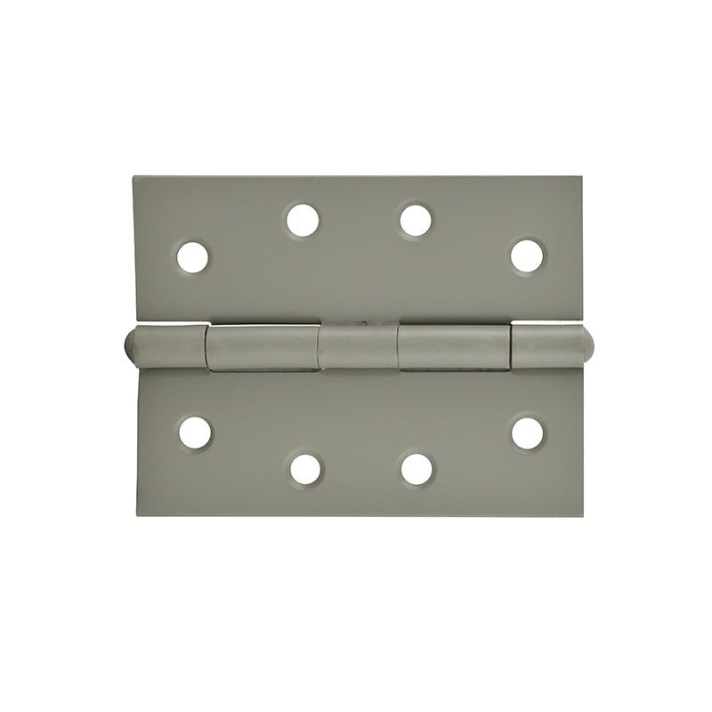 Butt Hinge Primed 100x75mm Fixed 2pk
