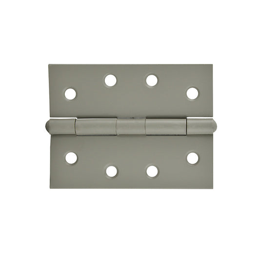 Butt Hinge Primed 100x75mm Fixed 2pk