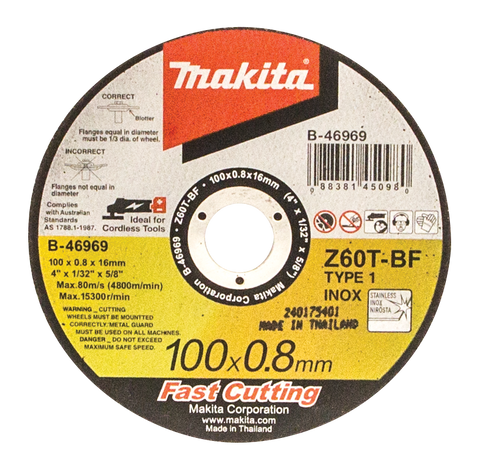 Elite Inox Cut Disc 100mm x 0.8mm