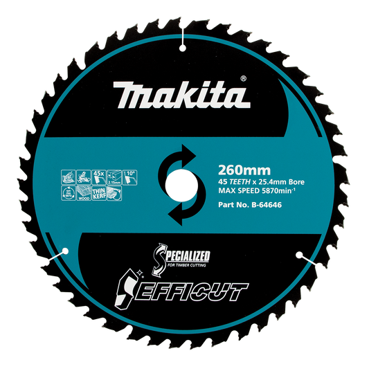 Saw Blade 260mm x 25.4mm