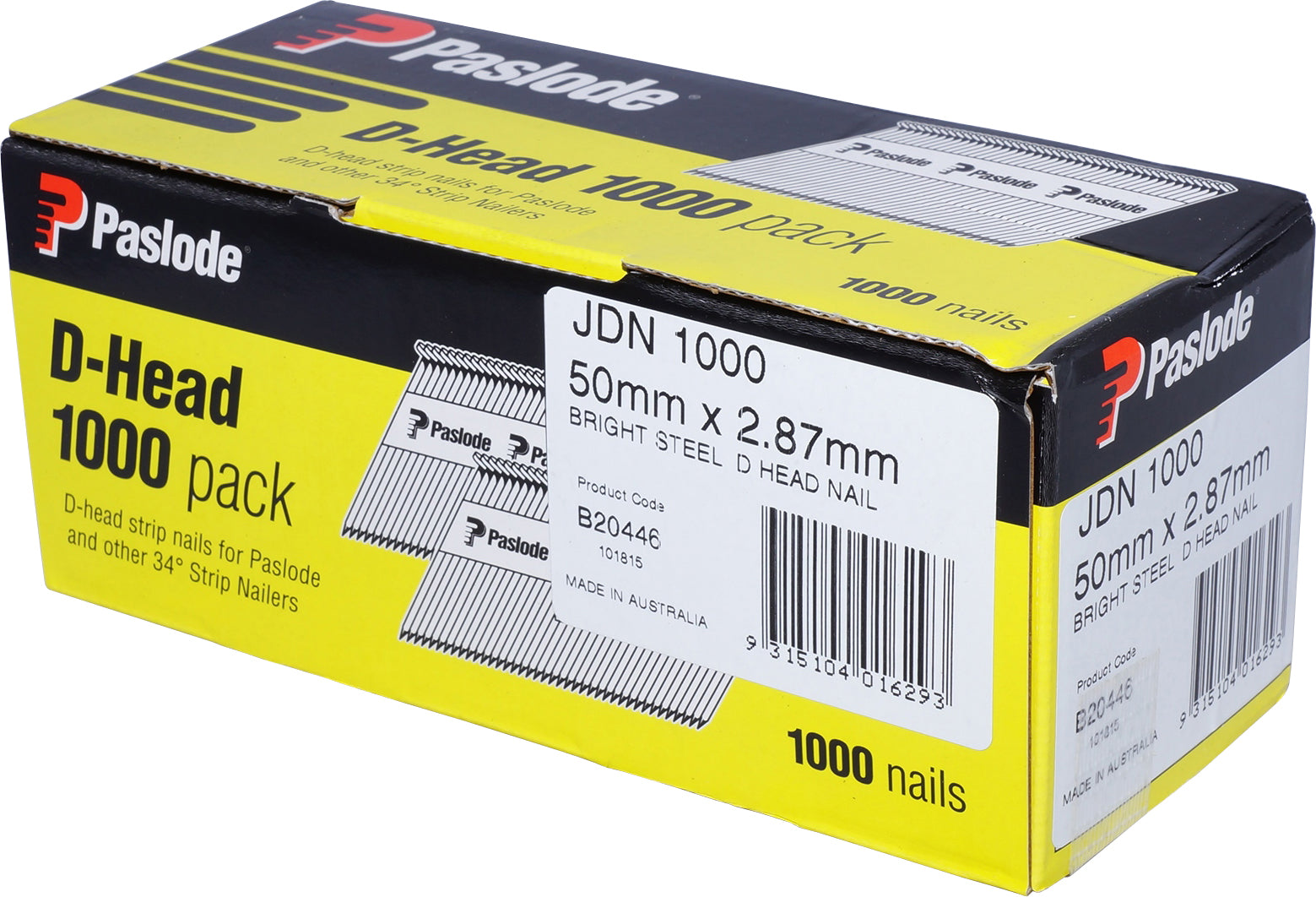 Paslode 141076 - 3.1 x 90mm Bright Smooth Nails Fuel Pack | Toolfix |  Dundalk | Co. Louth |Ireland