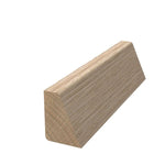 Bevel Glass Bead 12mm x 9mm Tas Oak