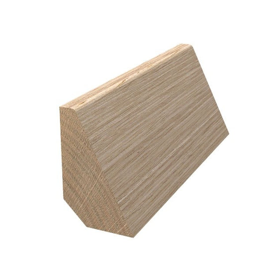 Bevel Glass Bead 19mm x 12mm Tas Oak